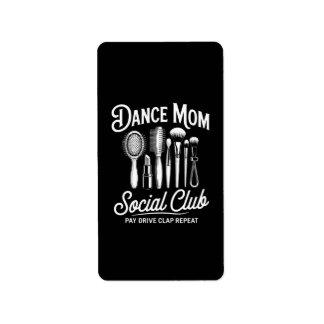 Dance Mom Social Club Mommy Label
