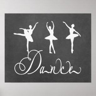 Dance Motivational Ballet Poster