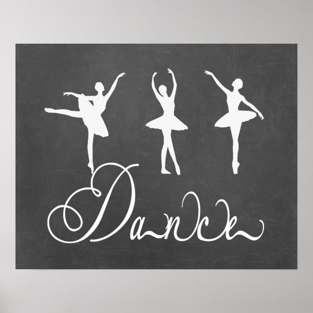 Dance Motivational Ballet Poster (Front)