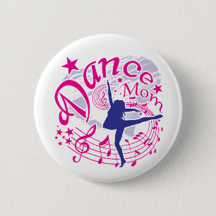 Dance Mum 6 Cm Round Badge