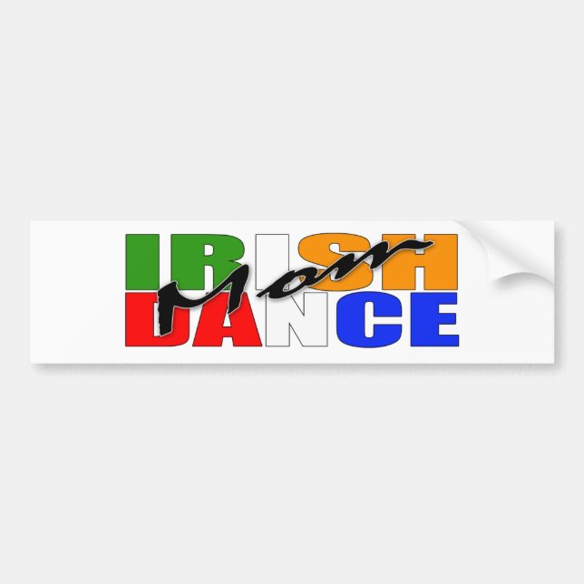 Dance Mum Bumper Sticker (Front)