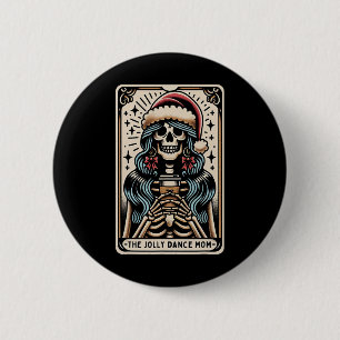 Dance Mum Christmas Tarot Card Dancing Teacher Dau 6 Cm Round Badge