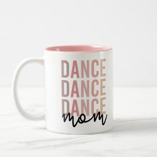 Dance Mum   Dance Mama   Dancer Mama Gift Two-Tone Coffee Mug