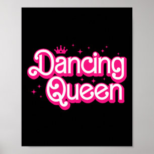 Dance Mum Dancing Queen Dancing 70s Disco Bachelor Poster