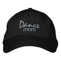 Dance Mum Embroidered Cap, Dancer Theme