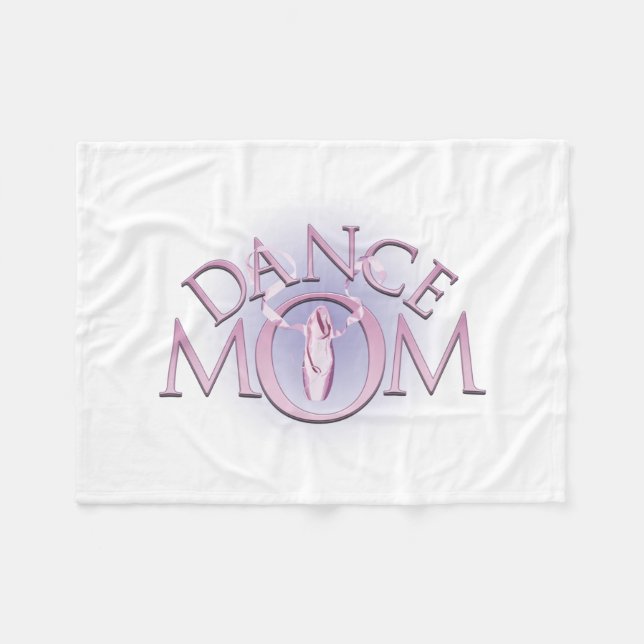Dance Mum Fleece Blanket (Front (Horizontal))