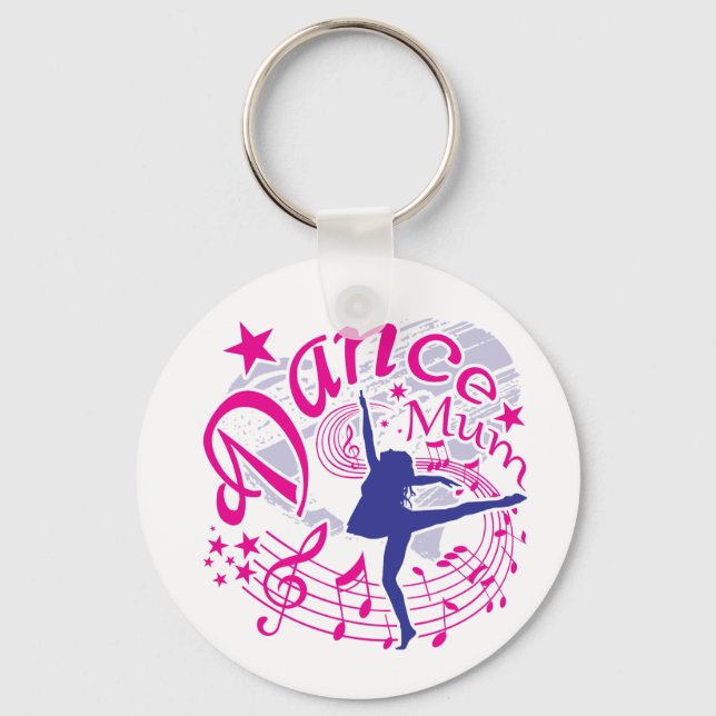 Dance Mum Key Ring (Front)