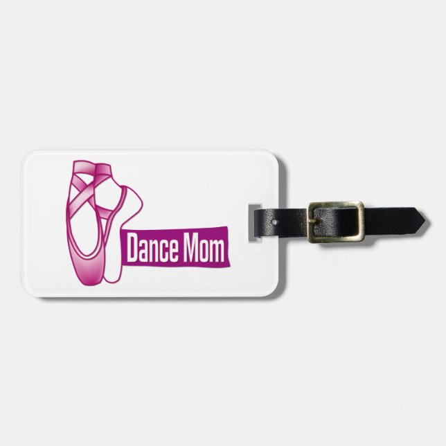 Dance Mum Luggage Tag (Front Horizontal)