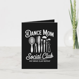 Dance Mum Social Club Mummy Holiday Card