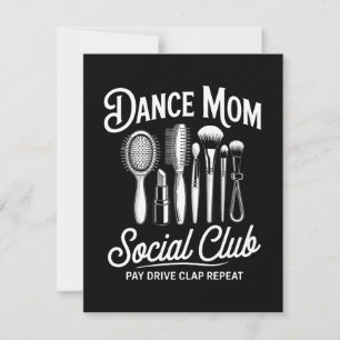 Dance Mum Social Club Mummy Holiday Card