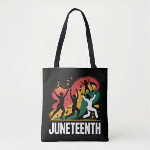 Dance Music Juneteenth Dancer Celebration Women Tote Bag