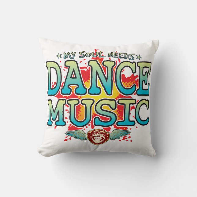Dance Music Soul Cushion (Front)