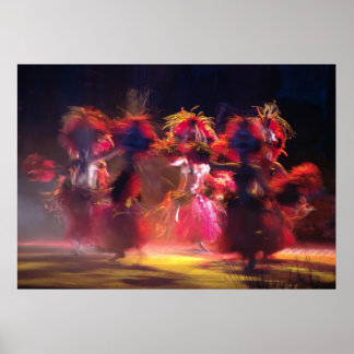 Dance Of Color Poster