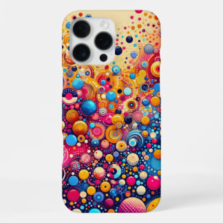 Dance of Colours: Dynamic and Striking Abstract Ar iPhone 16 Pro Max Case