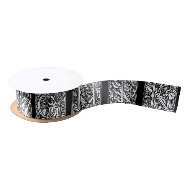 Dance of Death letterblock Satin Ribbon (Spool)