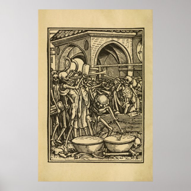 Dance of Death | The Bones of All Men | 24x36 Poster (Front)