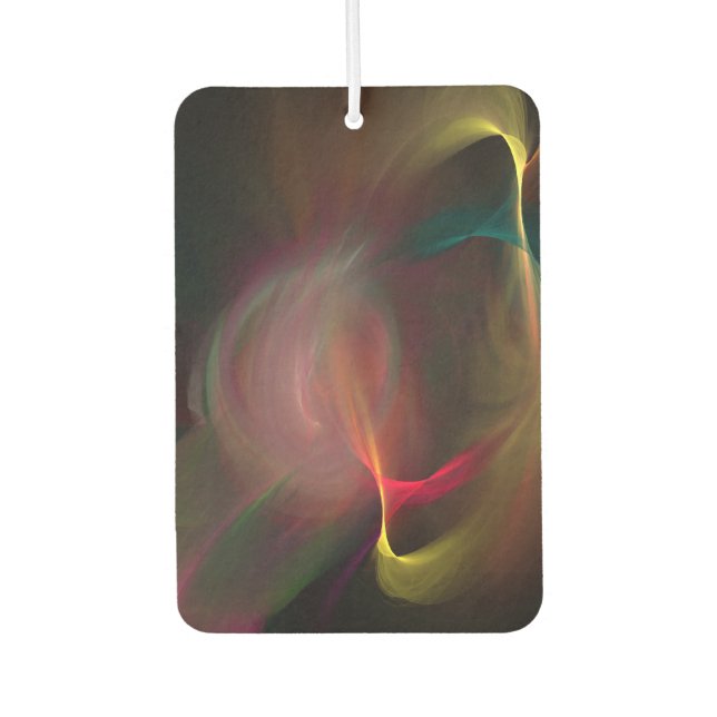 Dance of Divinity abstract art Car Air Freshener (Front)