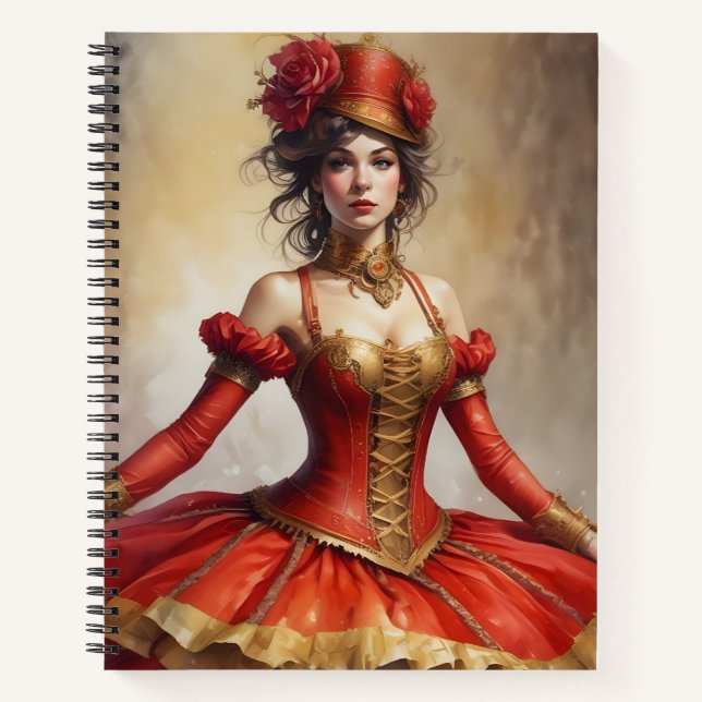 Dance of Fire and Gold Notebook (Front)