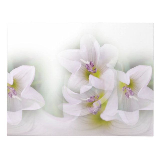 dance of flowers notepad (Front)