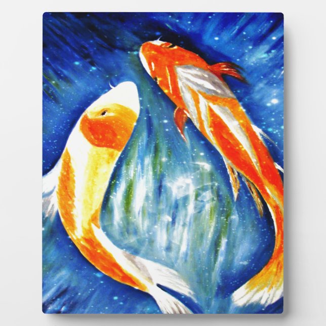 Dance of Koi Plaque (Front)