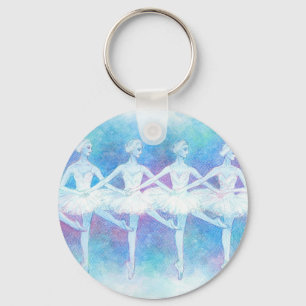 Dance of the Baby Swans Key Chain