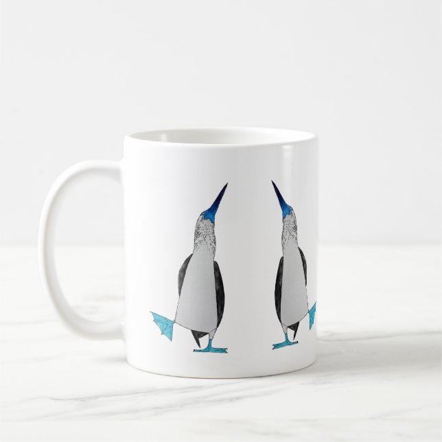 Dance of the Blue Footed Booby Mug (Left)