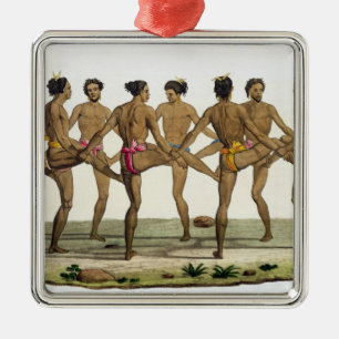 Dance of the Caroline Islanders, plate 22 from 'Le Metal Ornament