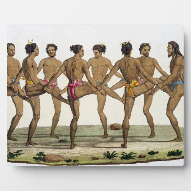 Dance of the Caroline Islanders, plate 22 from 'Le Plaque (Front)
