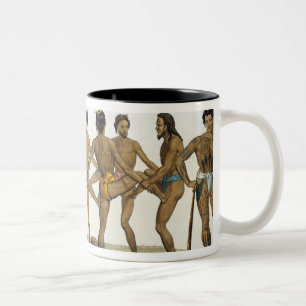 Dance of the Caroline Islanders, plate 22 from 'Le Two-Tone Coffee Mug