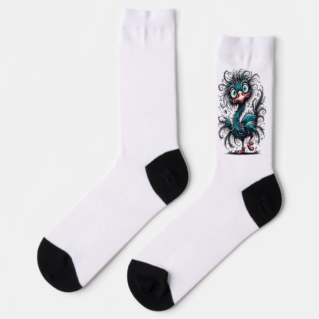 Dance of the Feathers Socks (Left)