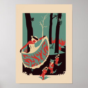 Dance of the Fire Fae. Poster