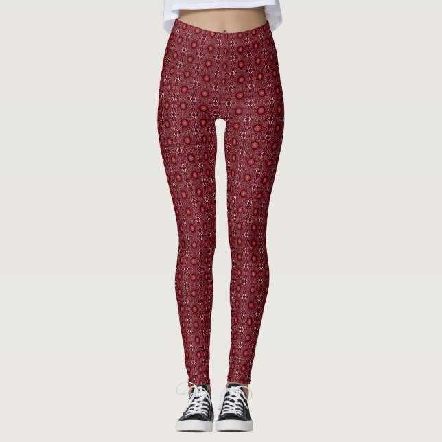 Dance of the flowers leggings (Front)