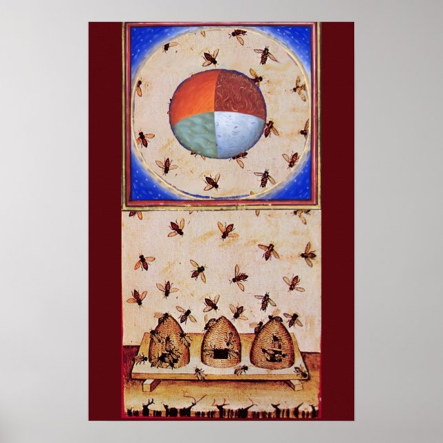 DANCE OF THE HONEY BEES  WITH FOUR ELEMENTS POSTER (Front)