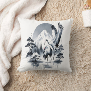 "Dance of the Sandhill"  Cushion
