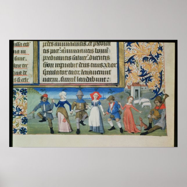 Dance of the shepherds poster (Front)