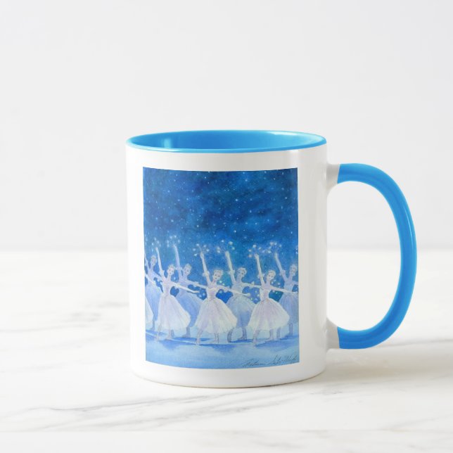 Dance of the Snowflakes Mug (customisable) (Right)