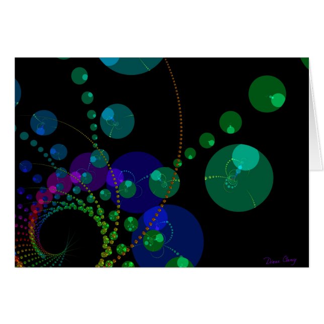 Dance of the Spheres II – Cosmic Violet & Teal (Front Horizontal)