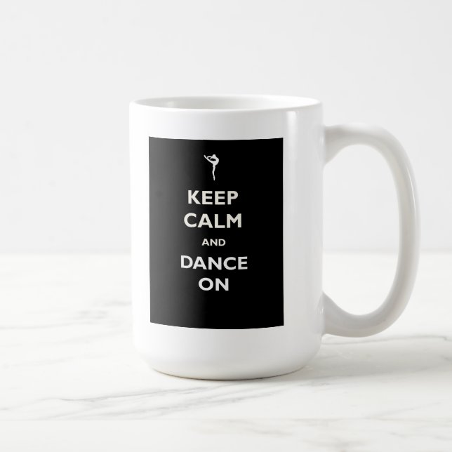 Dance On Black Mug (Right)