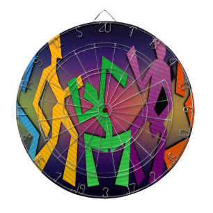 Dance Party Dartboard