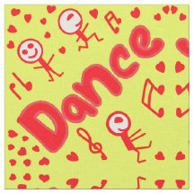 Dance pattern yellow