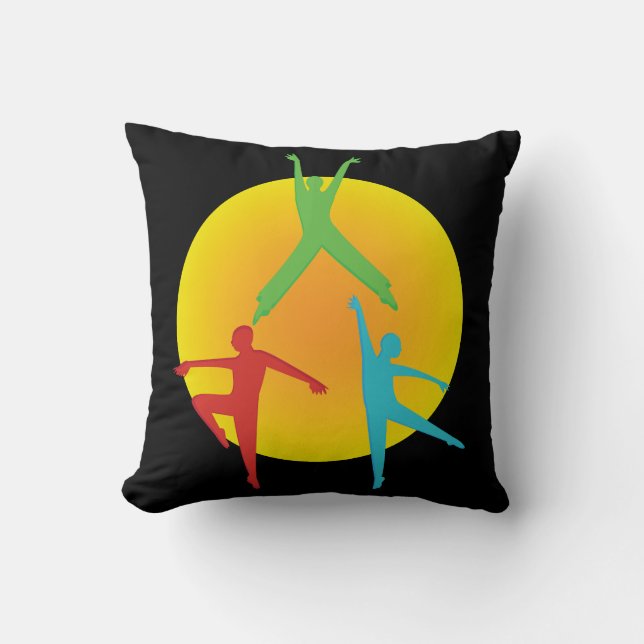 Dance Poses Cushion (Front)