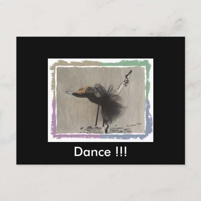 Dance Postcard (Front)