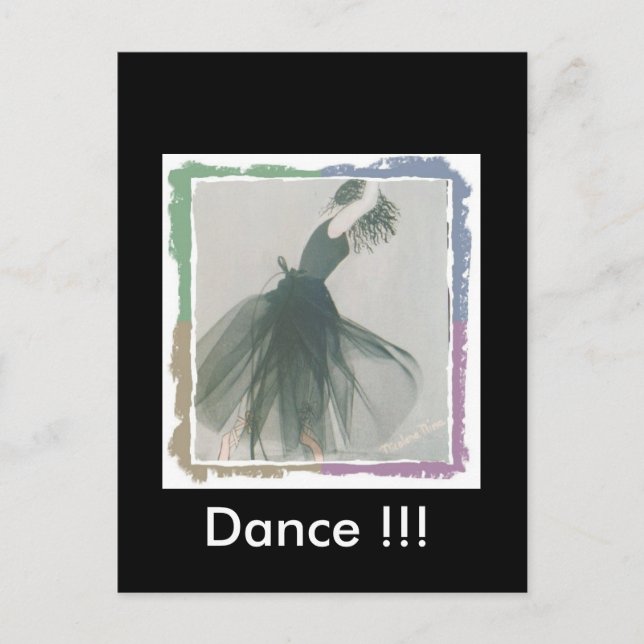 Dance Postcard (Front)
