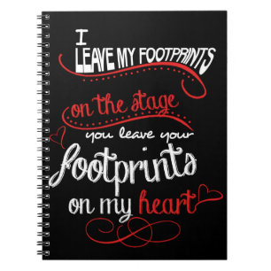Dance Recital Gift for Dance Teacher - Notebook