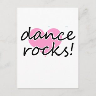 Dance Rocks! Postcard