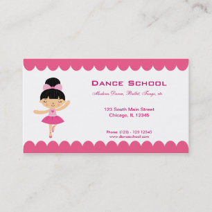 Dance School Business Card