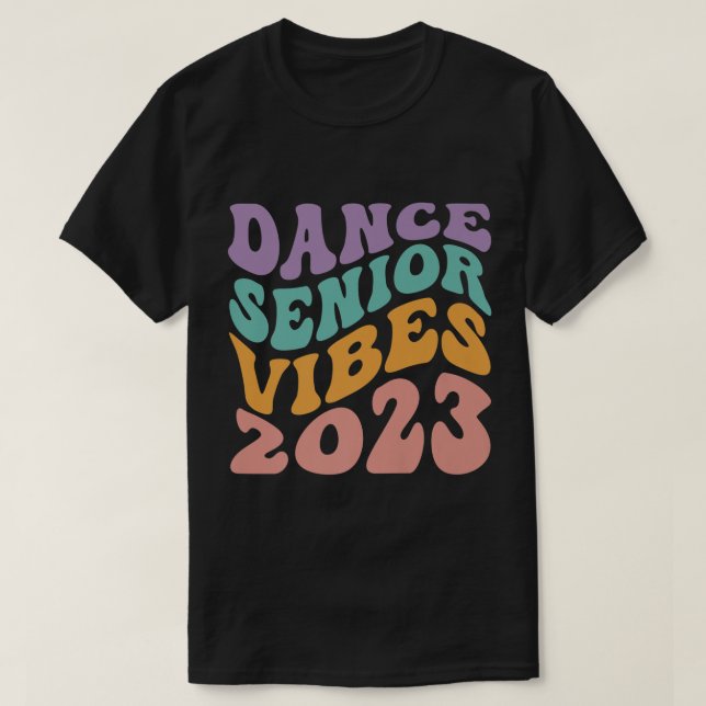 Dance Senior Class Of 2023 High School Drill Team  T-Shirt (Design Front)