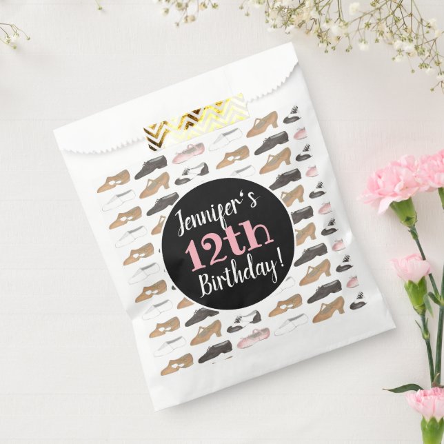 Dance Shoes Ballet Tap Jazz Lyrical Birthday Party Favour Bag (Sealed)
