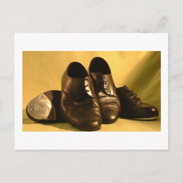 Dance Shoes Postcard (Front)