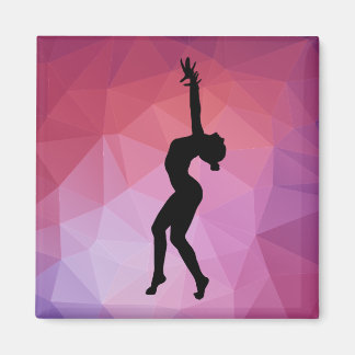 Dance silhouette Magnet